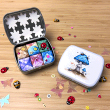 Load image into Gallery viewer, The Fragments Set - 6 Iridescent Glitter Fragments (glittery)