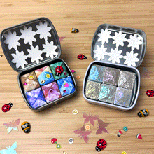 Load image into Gallery viewer, The Fragments Set - 6 Iridescent Glitter Fragments (glittery)