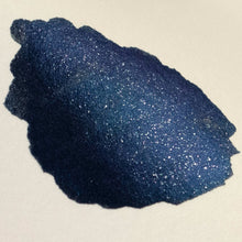 Load image into Gallery viewer, Glistening Darkness - Handmade Watercolor Paints (sparkly metallic)