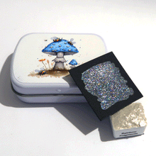 Load image into Gallery viewer, Rainbow Iridescent Fragments - Glitter Paints - Handmade Watercolor Paints (glittery)