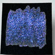 Load image into Gallery viewer, Iridescent Violet Fragments - Glitter Paints - Handmade Watercolor Paints (glittery)