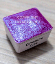 Load image into Gallery viewer, Cheshire Cat - Handmade Watercolor Paints (sparkly metallic)