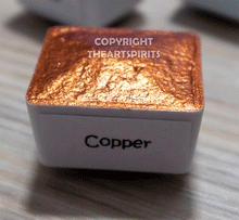 Load image into Gallery viewer, Copper - Metallic Handmade Watercolor Paints