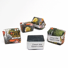 Load image into Gallery viewer, Alice's Adventures in Wonderland Watercolor Set - Handmade Watercolor Paints