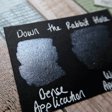 Load image into Gallery viewer, Down the Rabbit Hole - Handmade Watercolor Paints (sparkly metallic)