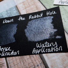 Load image into Gallery viewer, Down the Rabbit Hole - Handmade Watercolor Paints (sparkly metallic)