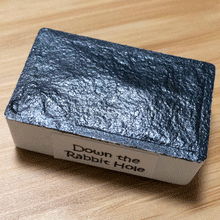 Load image into Gallery viewer, Down the Rabbit Hole FULL PAN - Handmade Watercolor Paints (sparkly metallic)