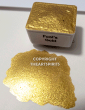 Load image into Gallery viewer, Fool's Gold - Metallic Handmade Watercolor Paints