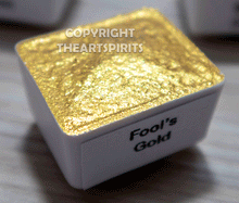 Load image into Gallery viewer, Fool's Gold - Metallic Handmade Watercolor Paints