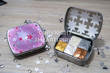 Load image into Gallery viewer, Mini Glitter Set - Handmade Watercolor Paints