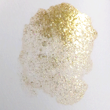 Load image into Gallery viewer, Glitter Gold FULL PAN - Handmade Watercolor Paints (glitter)