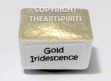 Load image into Gallery viewer, Gold Iridescence - Handmade Watercolor Paints (iridescent)