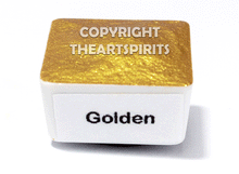 Load image into Gallery viewer, Golden - Handmade Watercolor Paints (metallic)