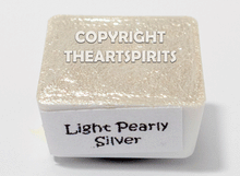 Load image into Gallery viewer, Light Pearly Silver - Handmade Watercolor Paints (metallic)