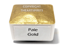 Load image into Gallery viewer, Kremer Pale Gold - Handmade Watercolor Paints (metallic)