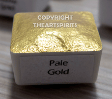 Load image into Gallery viewer, Kremer Pale Gold - Handmade Watercolor Paints (metallic)