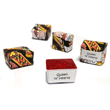Load image into Gallery viewer, Queen of Hearts - Handmade Watercolor Paints (glitter paint)
