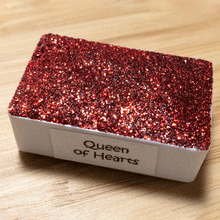 Load image into Gallery viewer, Queen of Hearts FULL PAN - Handmade Watercolor Paints (glitter)