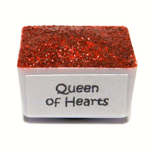 Load image into Gallery viewer, Queen of Hearts - Handmade Watercolor Paints (glitter paint)