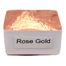Load image into Gallery viewer, Rose Gold - Handmade Watercolor Paints (metallic)