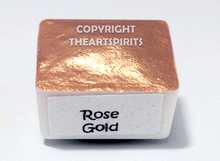 Load image into Gallery viewer, Rose Gold - Handmade Watercolor Paints (metallic)