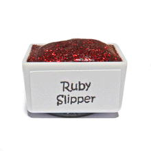 Load image into Gallery viewer, Ruby Slipper - Handmade Watercolor Paints (glitter paint)