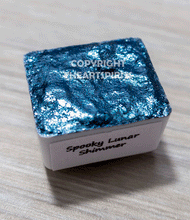 Load image into Gallery viewer, Spooky Lunar - Handmade Watercolor Paints (glitter)