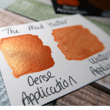 Load image into Gallery viewer, The Mad Hatter FULL PAN - Handmade Watercolor Paints (sparkly metallic)