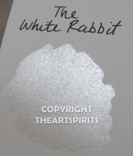 Load image into Gallery viewer, The White Rabbit - Handmade Watercolor Paints (sparkly metallic)