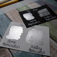 Load image into Gallery viewer, Tin Man - Handmade Watercolor Paints (metallic)