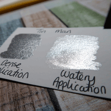 Load image into Gallery viewer, Tin Man - Handmade Watercolor Paints (metallic)