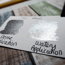 Load image into Gallery viewer, Tin Man - Handmade Watercolor Paints (metallic)