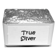 Load image into Gallery viewer, True Silver - Handmade Watercolor Paints (metallic)