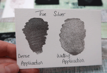 Load image into Gallery viewer, True Silver FULL PAN - Handmade Watercolor Paints (metallic)