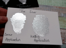 Load image into Gallery viewer, True Silver - Handmade Watercolor Paints (metallic)