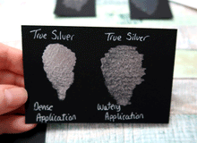 Load image into Gallery viewer, True Silver - Handmade Watercolor Paints (metallic)