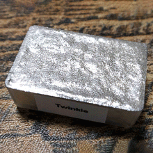 Load image into Gallery viewer, Twinkle FULL PAN - Handmade Watercolor Paints (glitter)