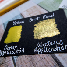 Load image into Gallery viewer, Yellow Brick Road - Handmade Watercolor Paints (metallic)