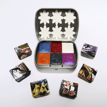 Load image into Gallery viewer, Alice's Adventures in Wonderland Watercolor Set - Handmade Watercolor Paints