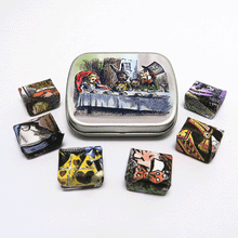 Load image into Gallery viewer, Alice's Adventures in Wonderland Watercolor Set - Handmade Watercolor Paints