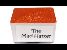 Load and play video in Gallery viewer, The Mad Hatter FULL PAN - Handmade Watercolor Paints (sparkly metallic)