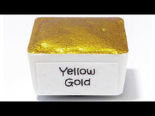 Load and play video in Gallery viewer, More Golds Set - Handmade Watercolor Paints