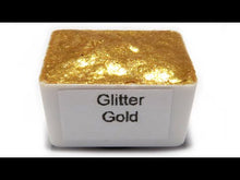 Load and play video in Gallery viewer, Glitter Gold - Handmade Watercolor Paints (glitter)