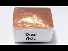 Load and play video in Gallery viewer, More Golds Set - Handmade Watercolor Paints