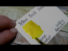 Load and play video in Gallery viewer, Yellow Brick Road - Handmade Watercolor Paints (metallic)