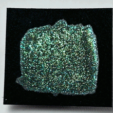 Load image into Gallery viewer, Emerald Iridescent Fragments - Glitter Paints - Handmade Watercolor Paints (glittery)
