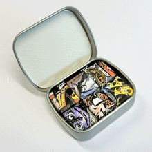 Load image into Gallery viewer, Alice&#39;s Adventures in Wonderland Watercolor Set - Handmade Watercolor Paints
