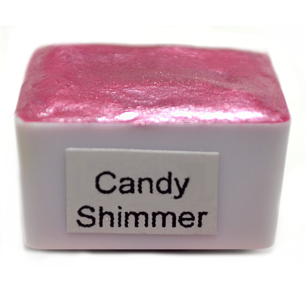 Candy Shimmer - Handmade Watercolor Paints (metallic)