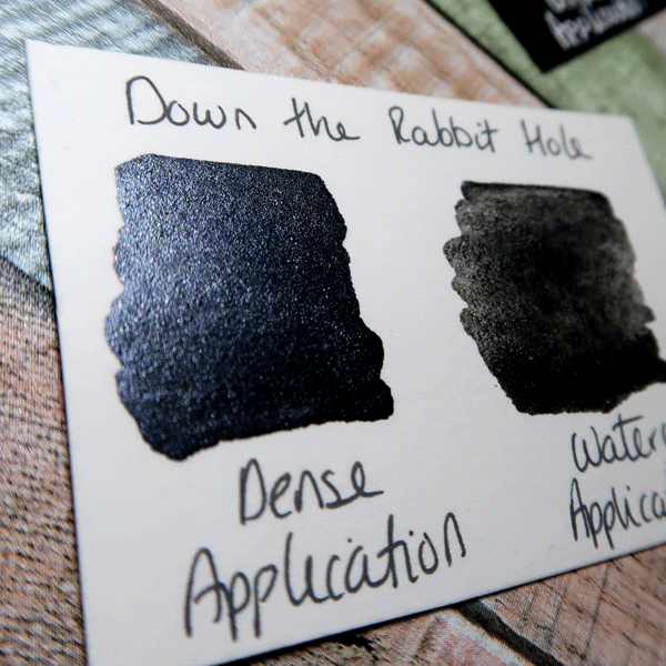 Down the Rabbit Hole FULL PAN - Handmade Watercolor Paints (sparkly me ...