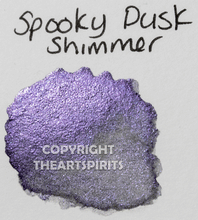 Load image into Gallery viewer, Spooky Lavender- Handmade Watercolor Paints (glitter)

